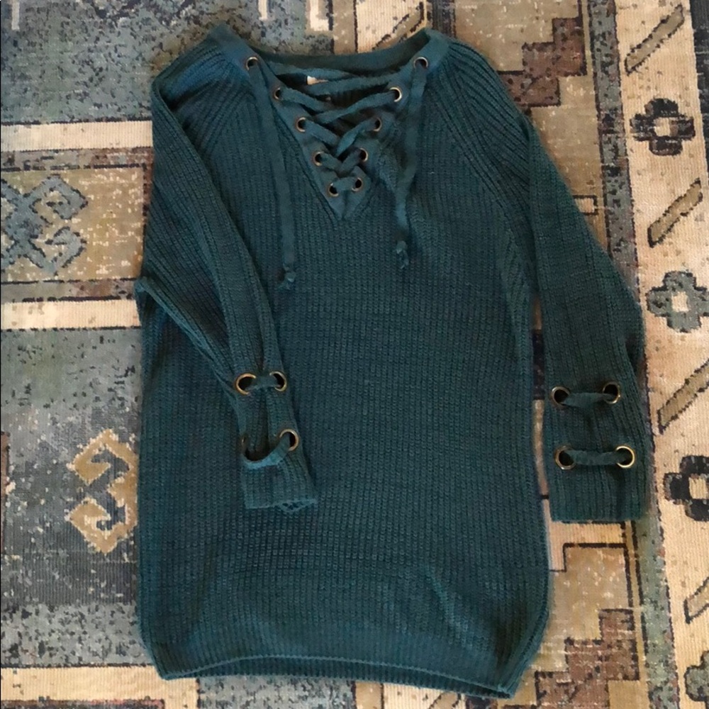 Miracle teal tunic